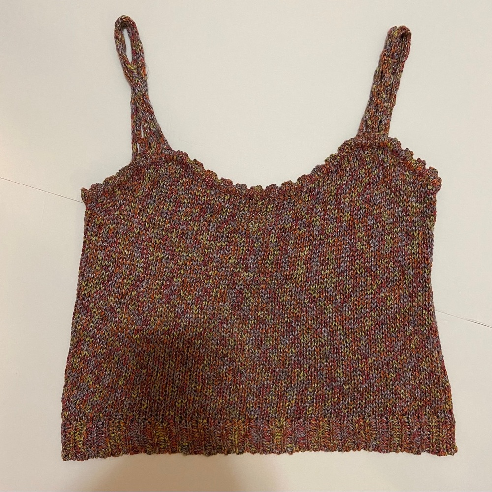 St. John Sport P Multicolored Sweater Tank